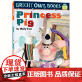 猫头鹰自然拼读：猪猪公主（短元音i）Bright Owl Books: Princess Pig美国原版基础元音提高口语