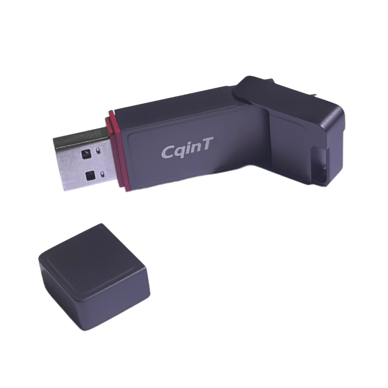 秦泰(Cqint) 深空系列 QTUB-02 U盘 128GB 灰色