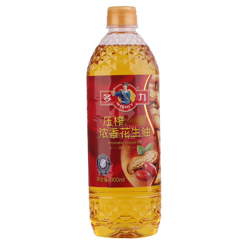 多力压榨一级浓香花生油900ml