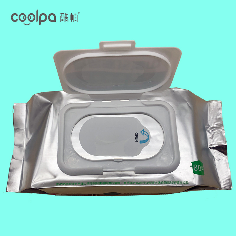 酷帕(Copu)厨房专用湿巾 80片/包*4包