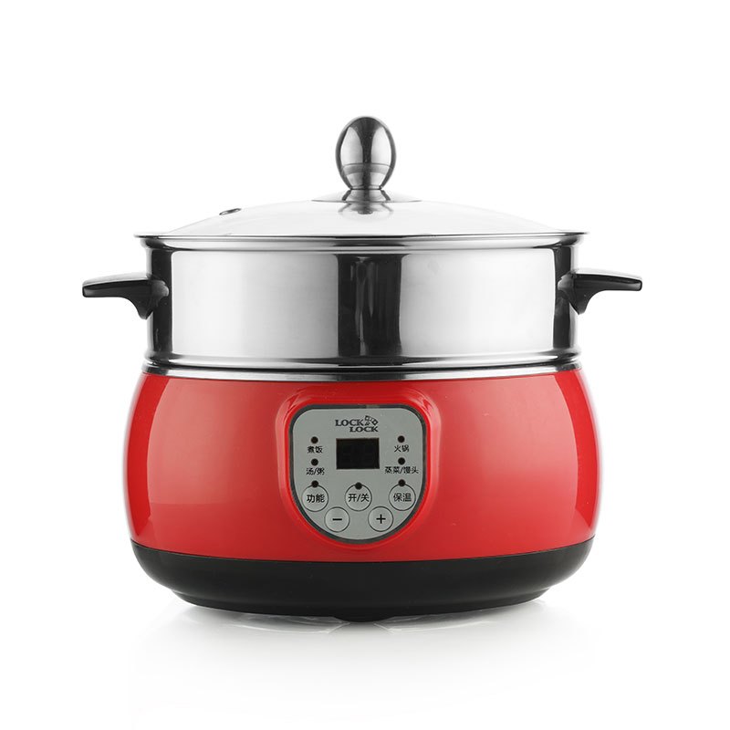 LOCK&LOCK 多功能电蒸锅 EJP427RED