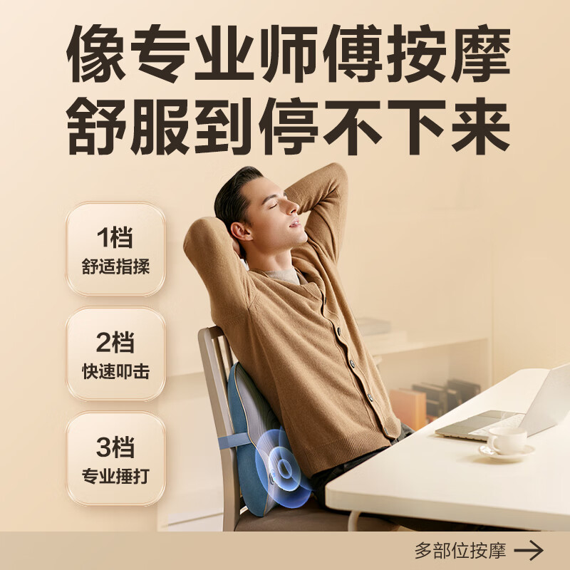 SKG 腰部按摩器 T3 时尚款 插电FK010870高清大图