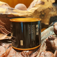 上合兰山晒金球老白茶50克