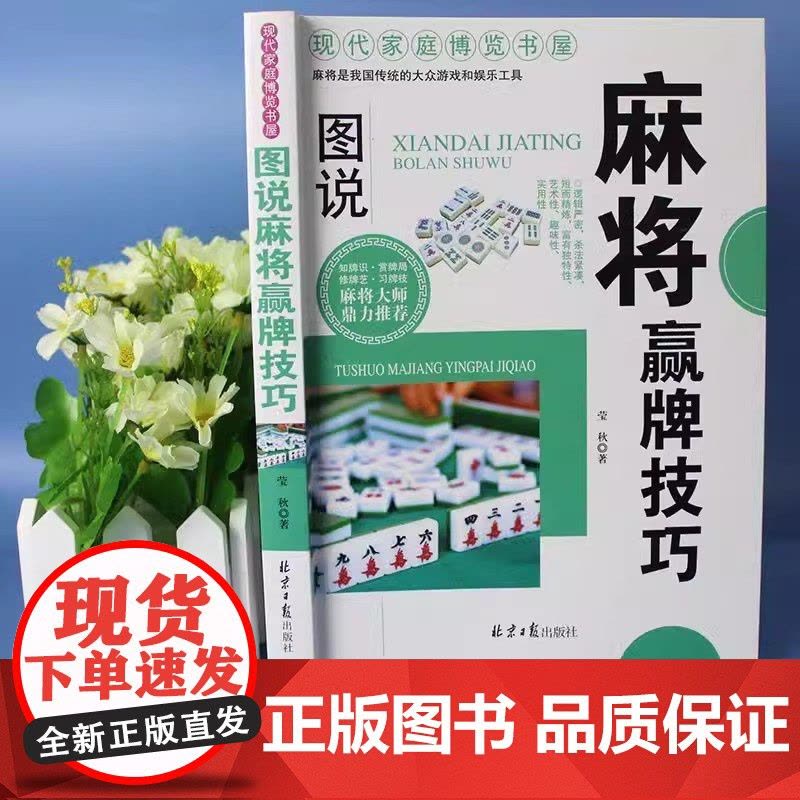 全套2册 图说麻将赢牌技巧+超级记忆术 多种实用性决胜招法休闲娱乐麻将指导胡牌大全集麻将实战入门 技法绝招胡牌必赢大全集图片