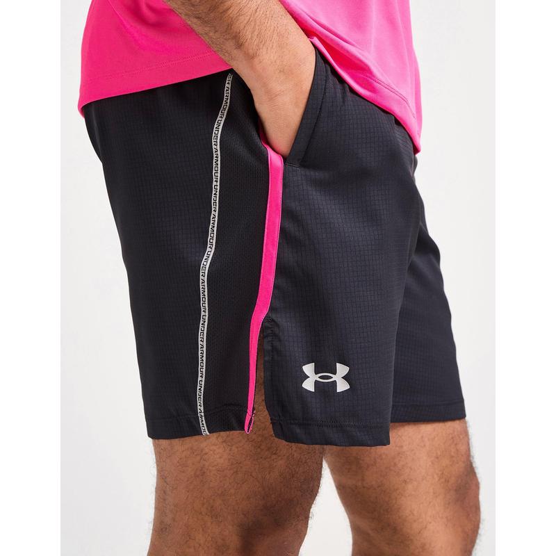 安德玛(under armour)运动短裤轻便透气弹性腰围男式休闲健身高清大图