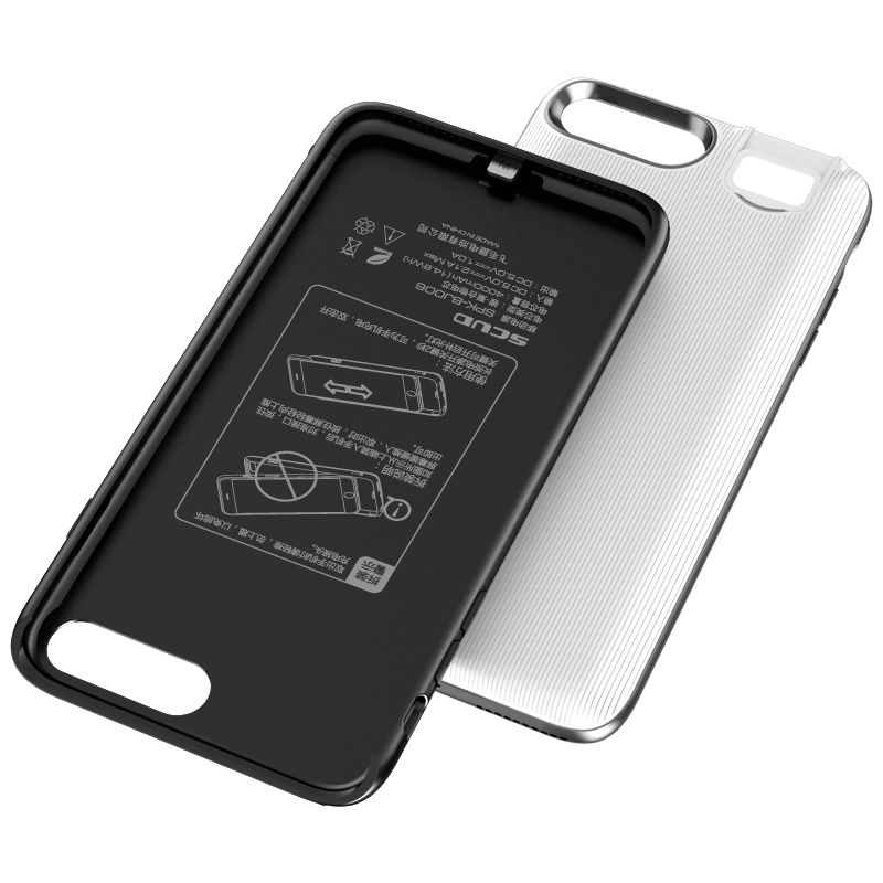 飞毛腿 bj006 苹果背夹电池 自带美颜灯 适用于4.