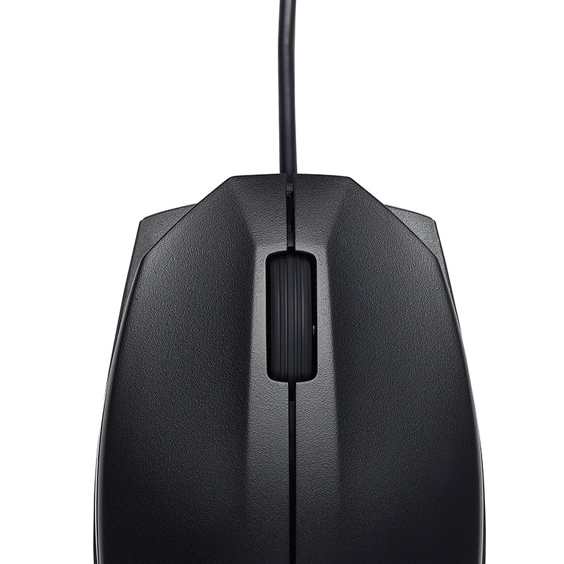 华硕(ASUS)UT280 人体工学红光有线鼠标 黑色