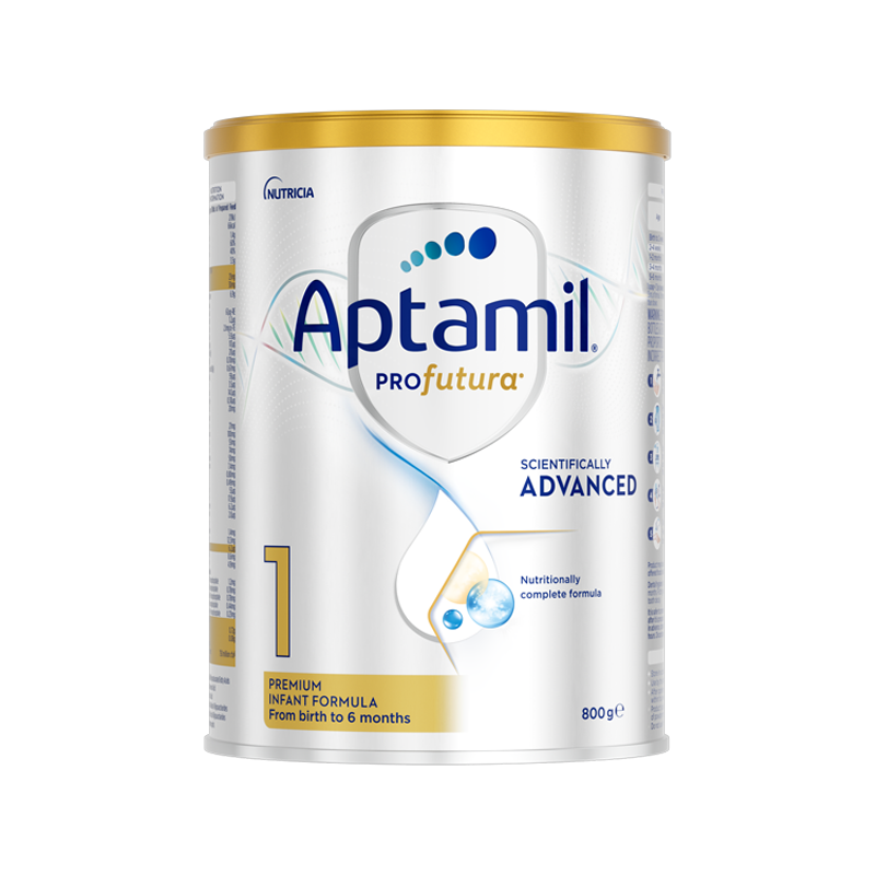 新西兰原装进口 澳洲爱他美(Aptamil) 白金版 婴儿配方奶粉 1段(0-6月) 900g