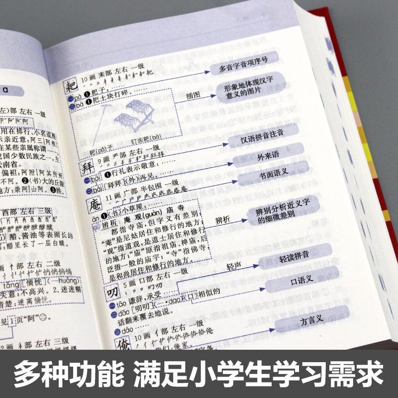 [正版]学生字典 双色插图本 小学初中二三四五六年级学生常用字典词典工具书 辞典速查中考语文 汉语字典图书籍商务印书馆高清大图