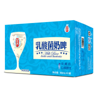 宜养 乳酸菌奶啤发酵型风味饮品 300ml*6罐 盒装原味酸奶啤酒饮品