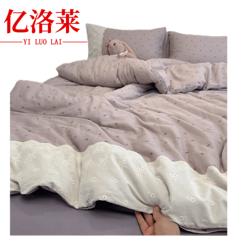 亿洛莱 床上四件套 1.8m 套高清大图
