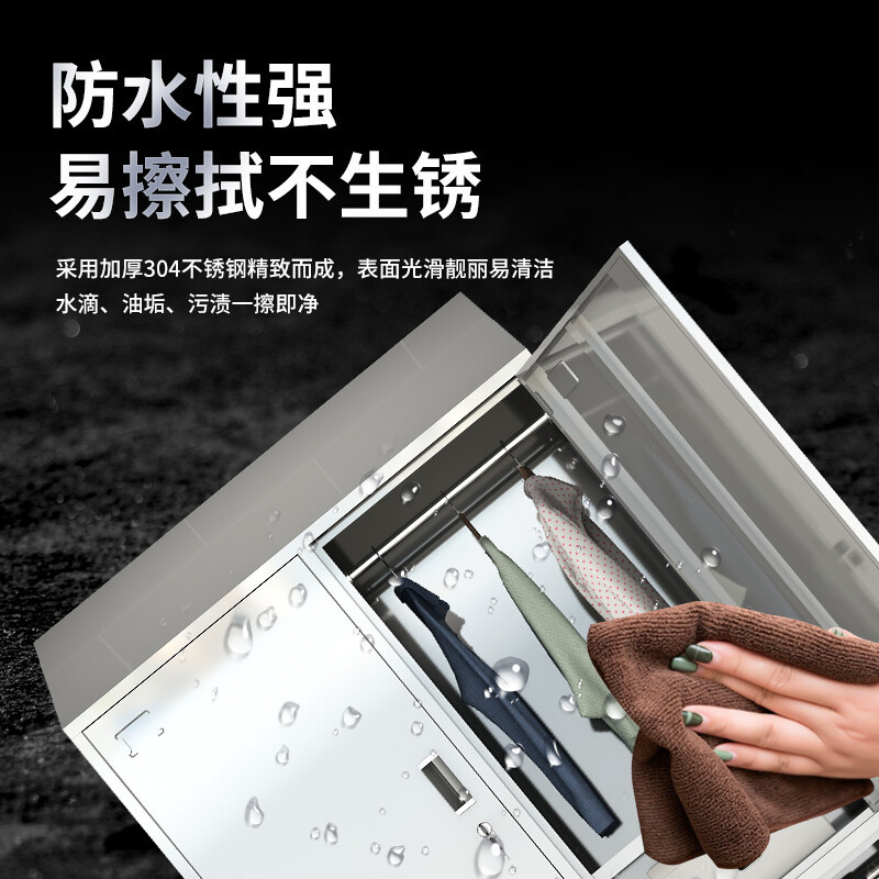永格不锈钢更衣柜浴室用更衣柜不锈钢斜顶更衣柜员工柜净化车间防尘柜斜坡上顶多门柜 四门更衣柜