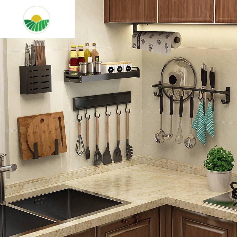 三维工匠厨房铲勺挂钩置物锅铲厨具挂架挂勺子铲子的架子器炒勺收纳