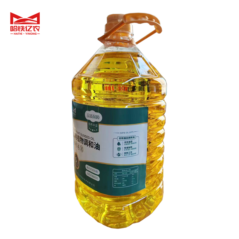 哈铁亿农 非转基因食用植物调和油 5L/桶高清大图