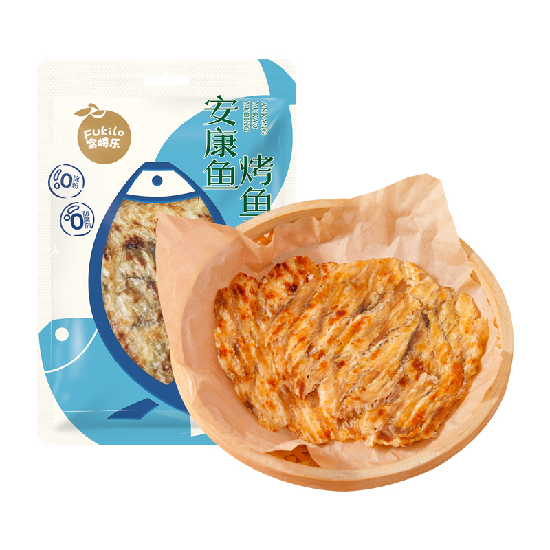 富崎乐原味安康鱼烤鱼饼 30g/袋 2袋装