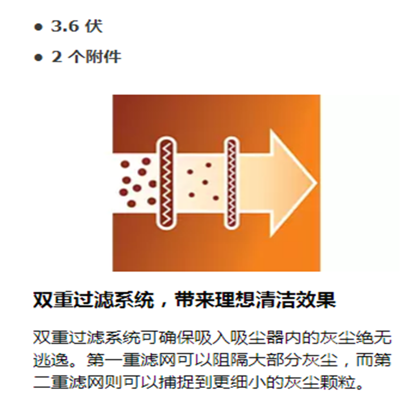 飞利浦车载吸尘器FC6150家用手持式迷你手持充电式无线