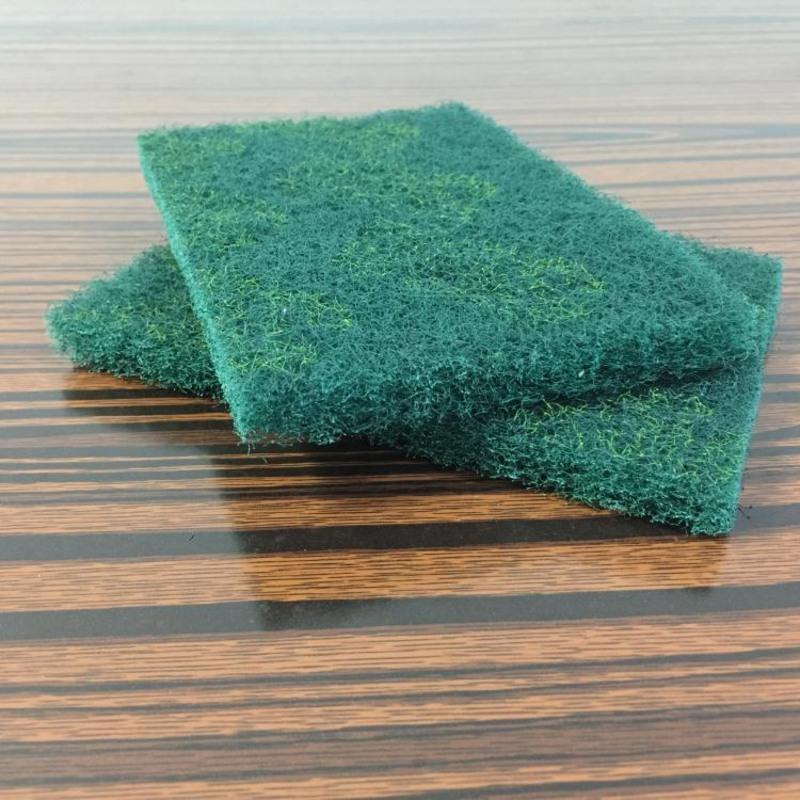 海绵布(1盒8片装) 餐饮百洁布工业百洁布海绵布清洁布抛光布拉丝布不锈钢除锈布
