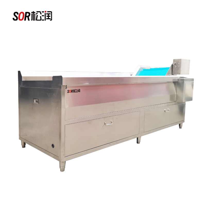 SOR松润 商用食材净化机 食堂配送中心食品加工厂用 SOR-G305 长龙式自动食材净化机高清大图