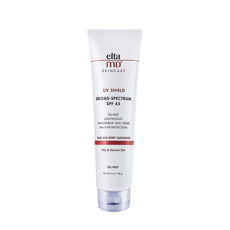 美国进口 Elta MD 紫外线防晒/隔离防晒霜SPF45 PA++++ 85g/管 无油配方 男女混油性或痘肌可用