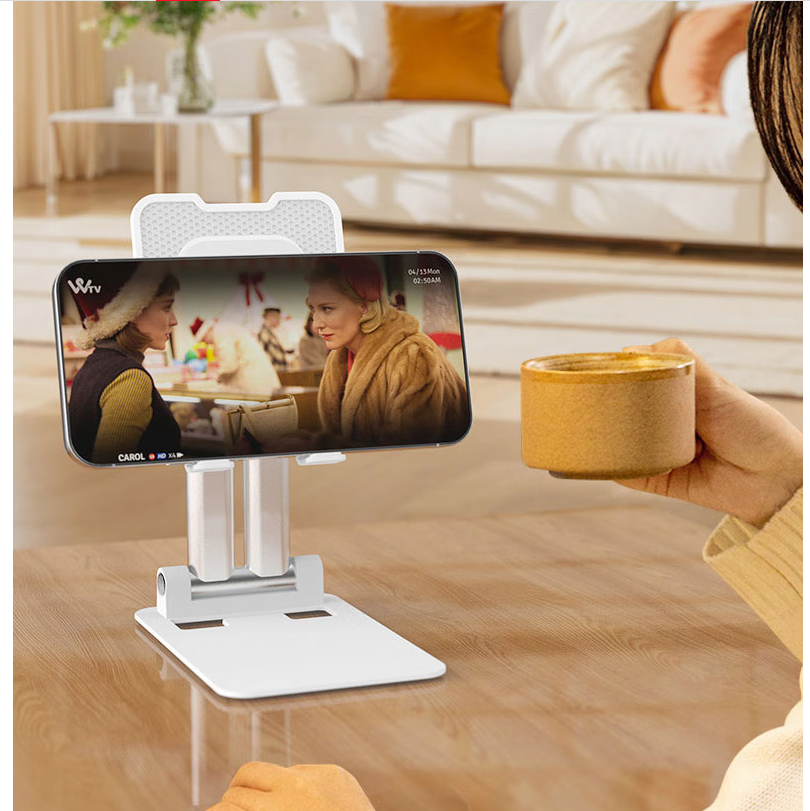 恩谷ENGUE铝合金伸缩桌面支架EG-06S稳固支撑多角度旋转防滑底座高清大图