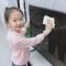 儿童一次性丁腈手套食品级小孩pvc中小学生橡胶防护乳胶家务小号|深蓝色高弹[加厚款S号]100只/盒 均码