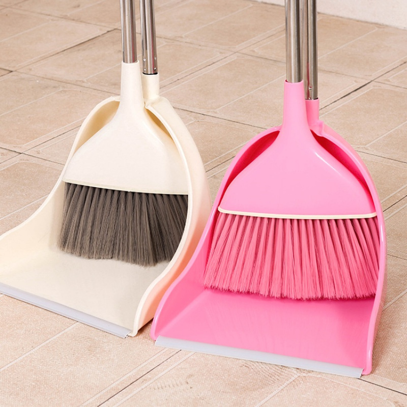 塑料可拆卸扫把簸箕套装扫帚簸箕组合软毛地板笤帚畚斗组合垃圾铲