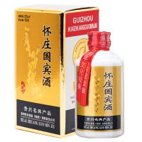 茅台镇怀庄1983酱香型白酒53度国宾 100ml小瓶整箱装