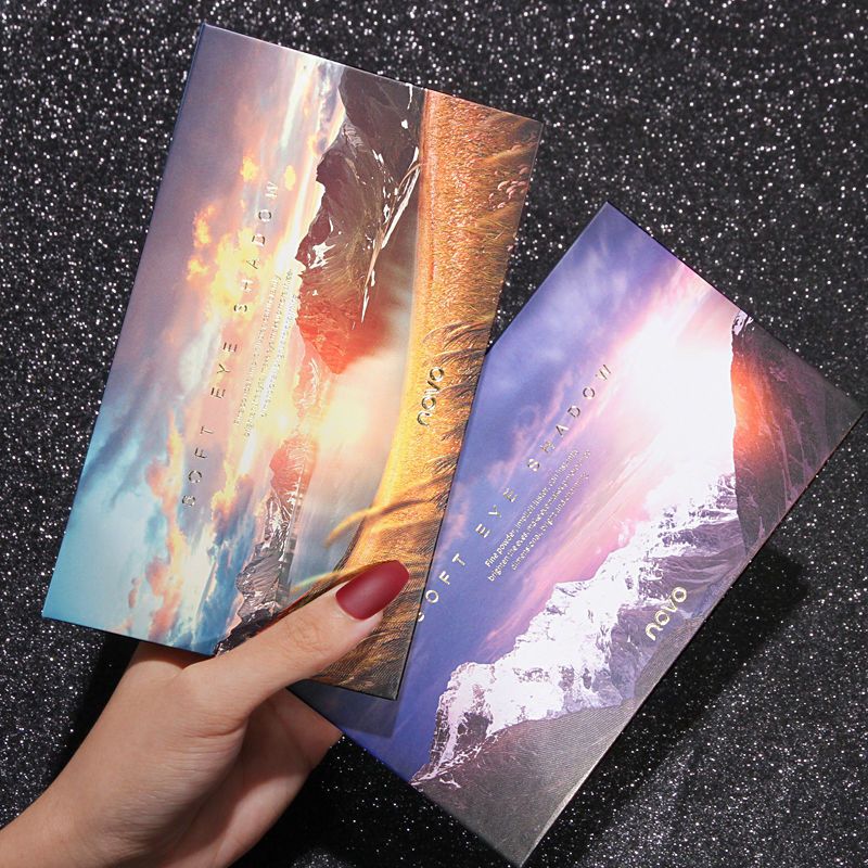 仙女芦苇冰川眼影(送7件套刷) novo芦苇冰川眼影盘ins超火珠光哑光闪