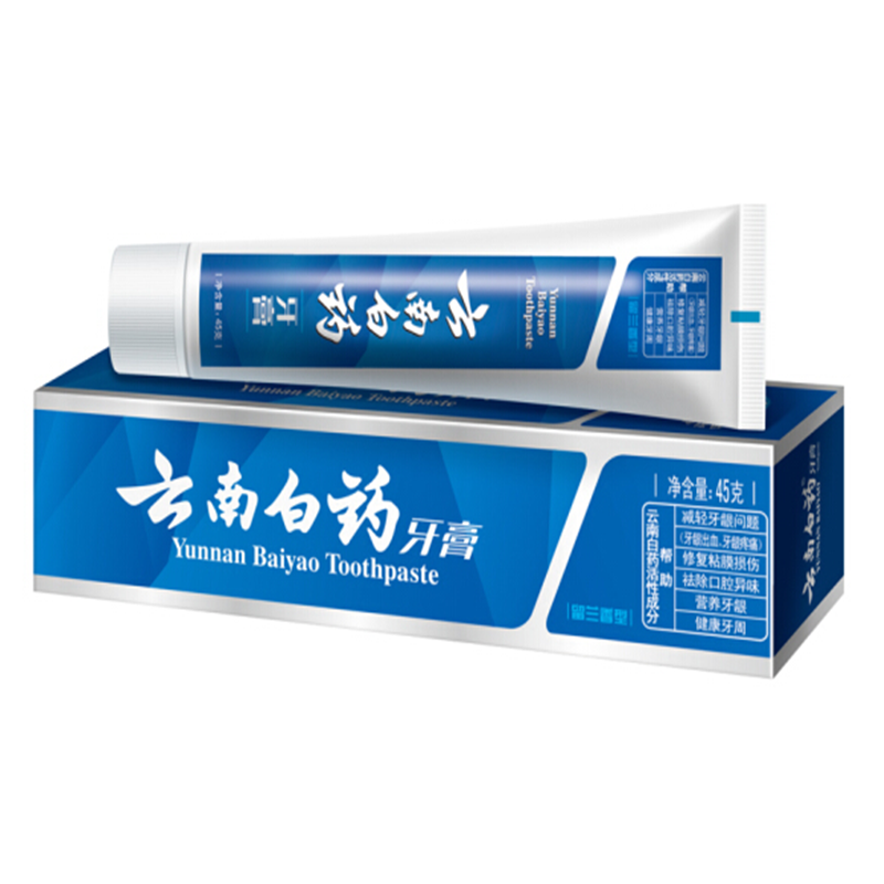 云南白药牙膏 留兰香型45g /支
