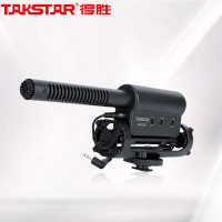 得胜(TAKSTAR)SGC-598单反相机麦克风 摄像机外接录音枪式采访话筒 DV拾音麦克风 官方标配