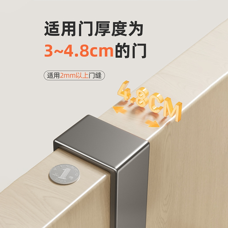 门后挂钩免打孔挂衣钩门上挂衣架墙上壁挂衣帽玄关进门强力钩