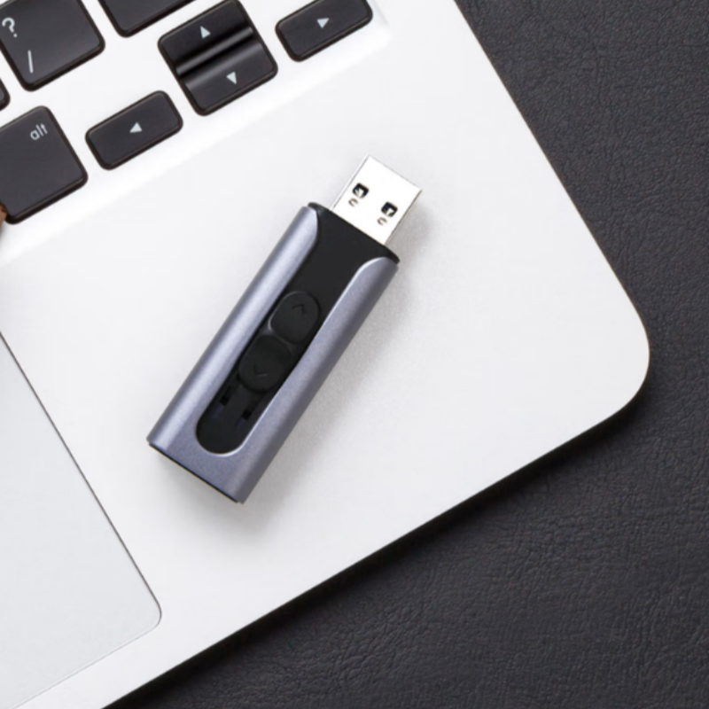 爱国者(aigo) 优盘 USB3.2 U盘 U335 128GB 蓝色 金属推拉款 时尚高速高清大图