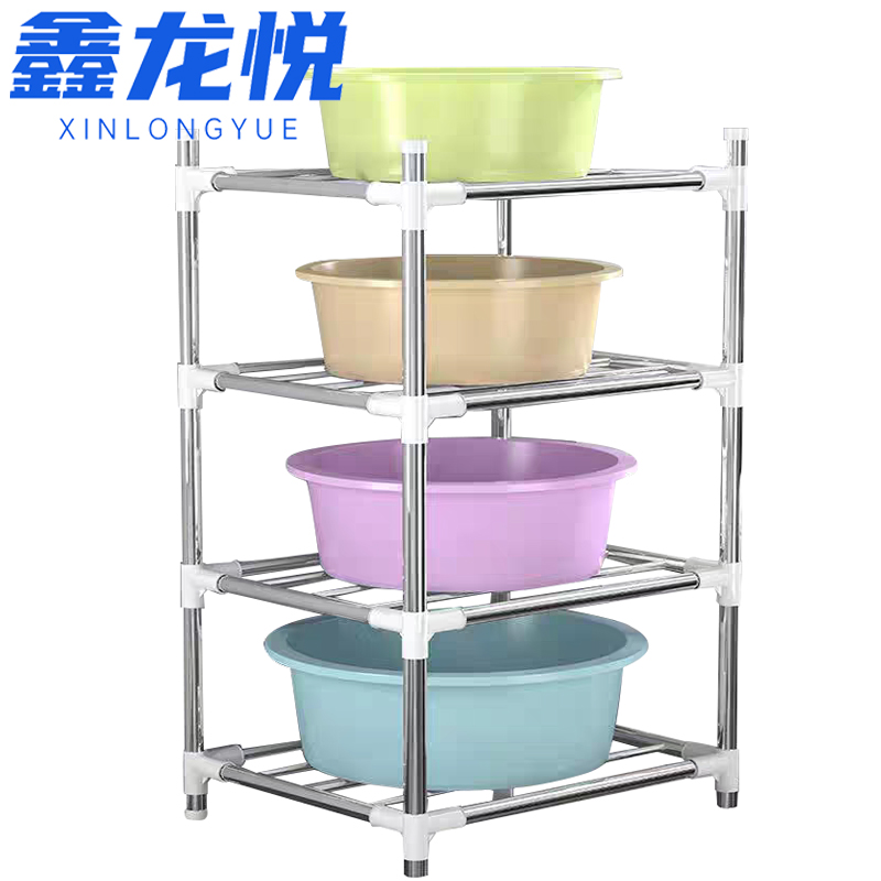 鑫龙悦 脸盆架 一列四层 个高清大图