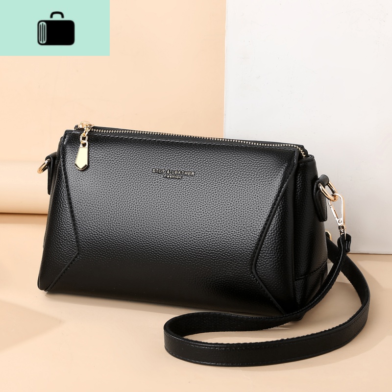 包包女包新款2020时尚斜跨包百搭中年妈妈包大容量单肩斜挎小包潮NEWLAKE高清大图