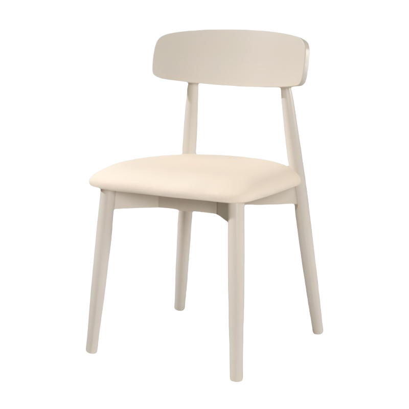 晨磊 实木餐椅 43*49.5*81.5cm(皮质坐垫 )把高清大图