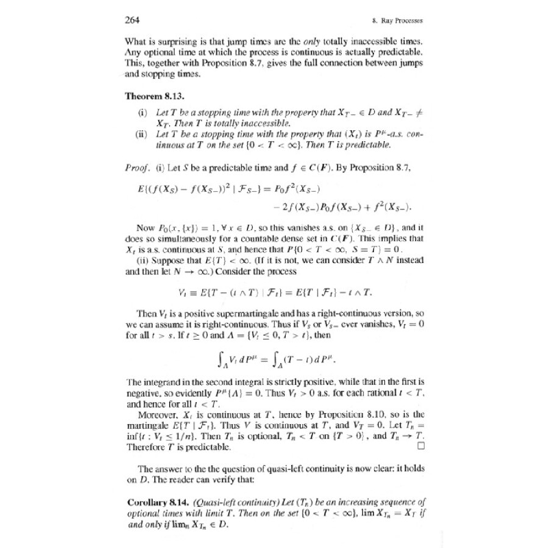 正版新书]经典数学教材(影印版):马尔科夫过程、布朗运动和时高清大图