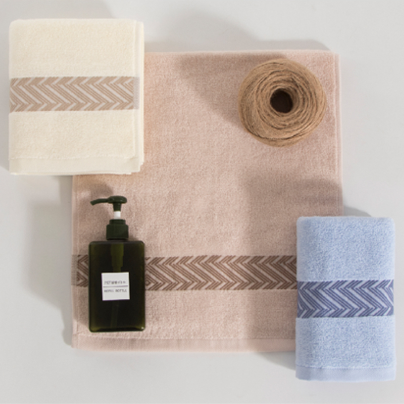 三利宽缎斜纹面巾9840高清大图