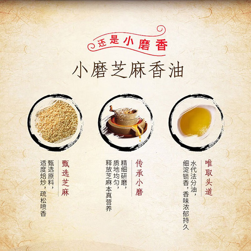 中粮福临门小磨香油组合(一级)小磨香油组合250ml*4