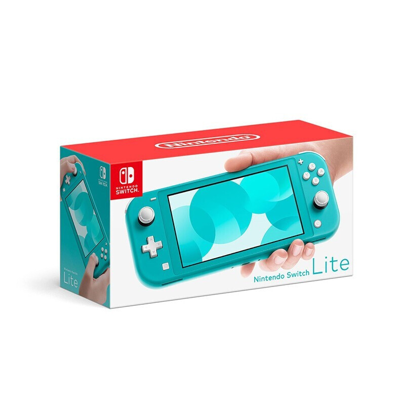 任天堂(Nintendo) NS主机Switch Lite mini NSL掌上便携游戏机 蓝绿色日版