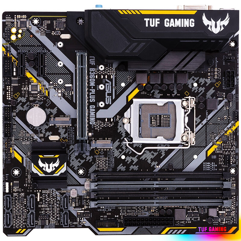 华硕(ASUS)TUF Z390-PLUS GAMING (WI-FI) 电竞特工主板 支持CPU 9600K/9700K/9700F(Intel Z390/LGA 1151)