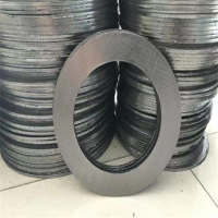 静牌柔性石墨垫片φ218*150*3.2材质石墨+304不锈钢