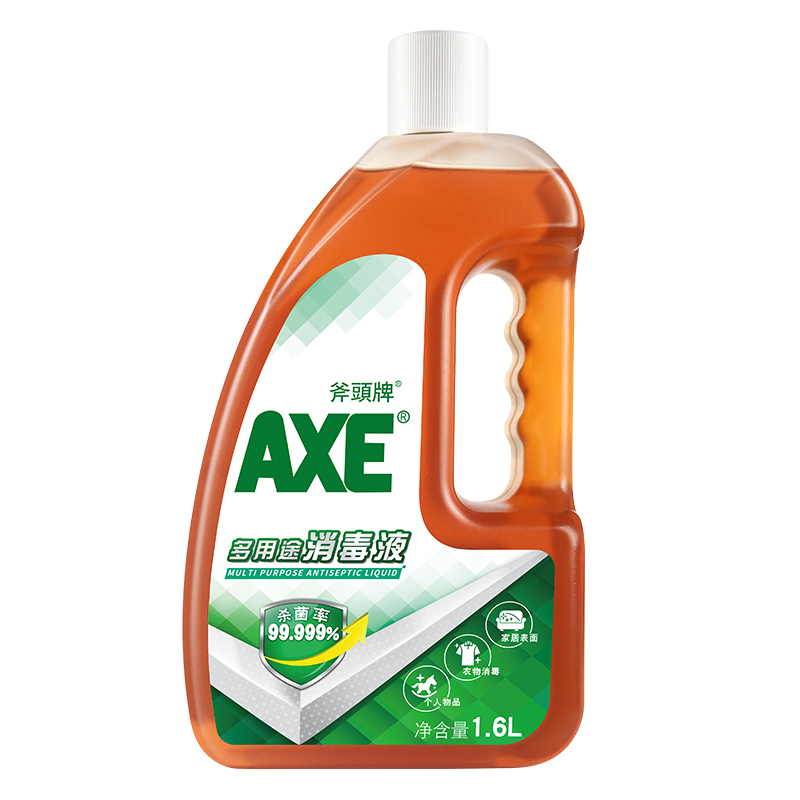 AXE斧头牌多用途消毒液1.6L 室内衣物宠物杀菌家用洗衣消毒水