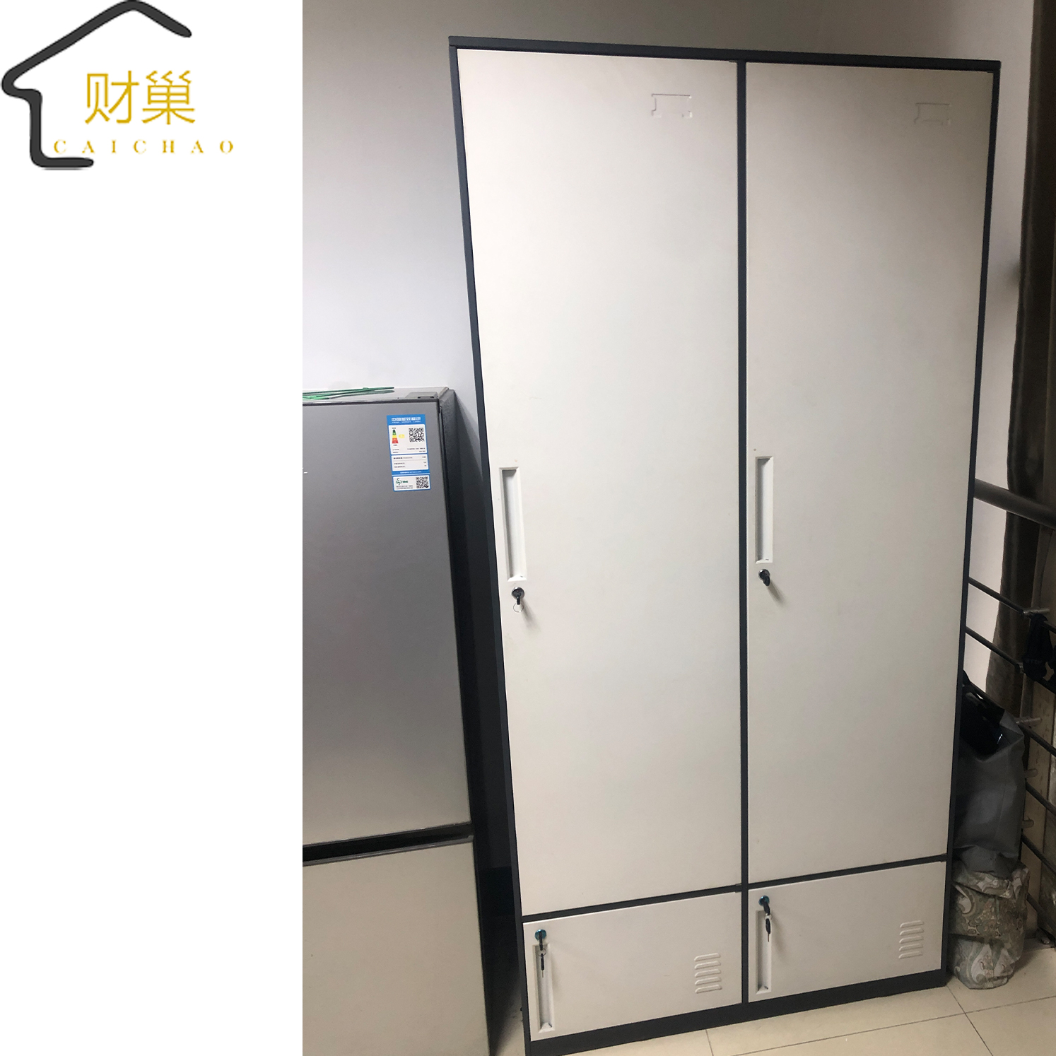 财巢 更衣柜 2000*1000*500mm /台高清大图