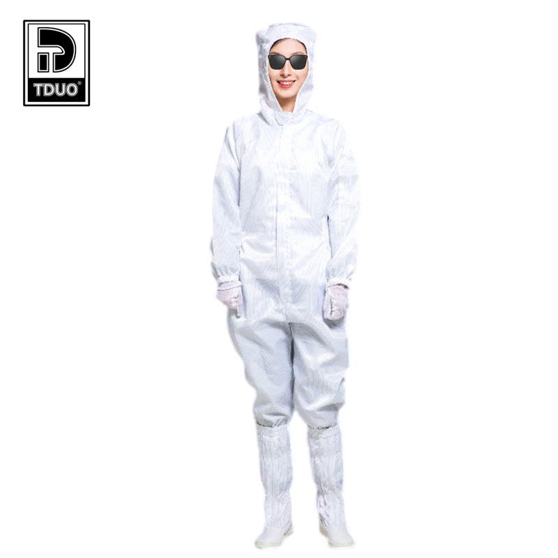 TDUO 戴帽连体工作服 HF1 套图片