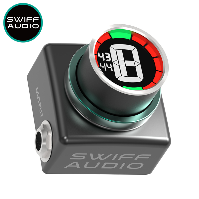 SWIFF AUDIO瑞孚C20 迷你脚踏调音器 电吉他贝斯专用校音表便携调音单块