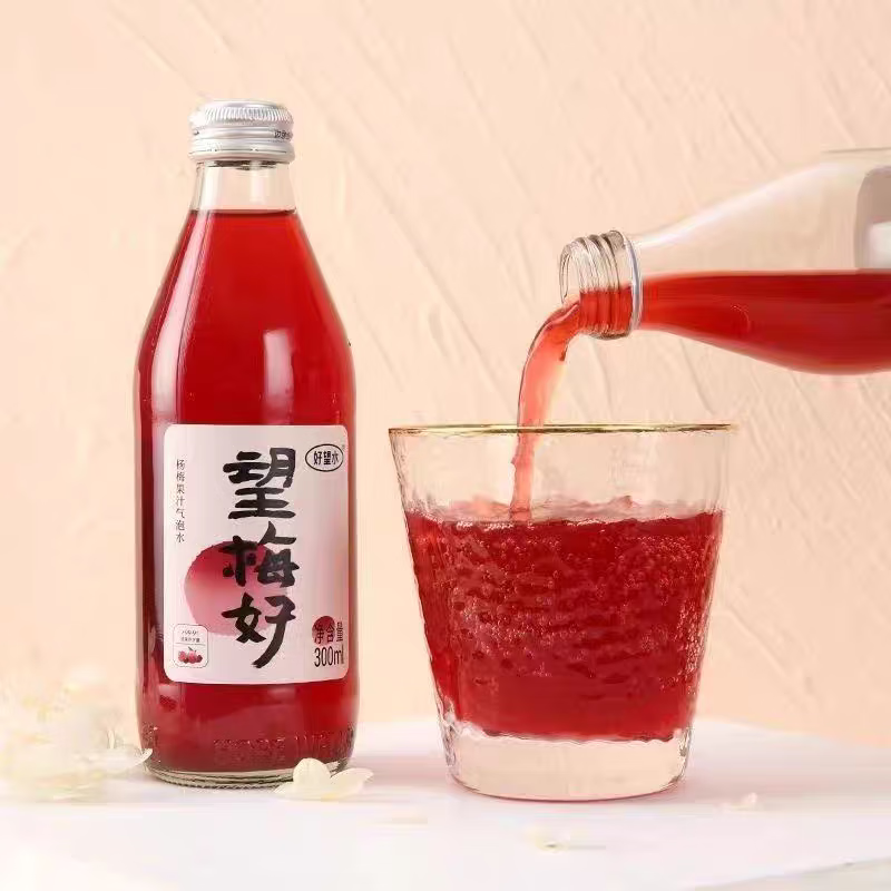 好望水 果汁气泡水 望山楂*2瓶+望柠萌*2瓶+望梅好*2瓶高清大图
