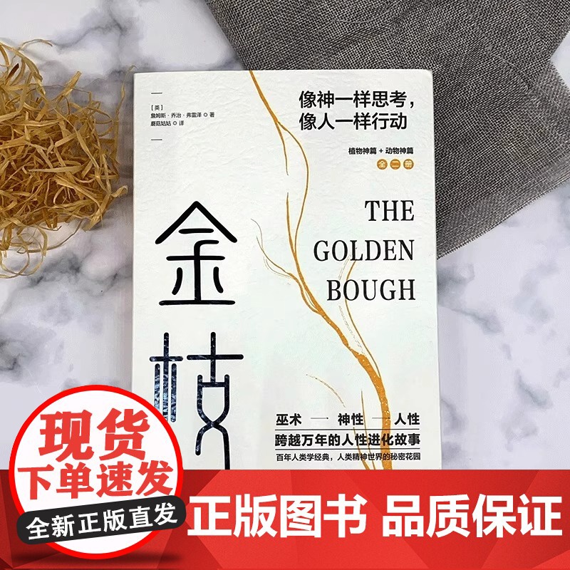 金枝跨越万年的人性进化故事套装全两册从巫术神性到人性人类精神世界的秘密花园社会科学人类学正版书籍詹姆斯·乔治·弗雷泽人类高清大图