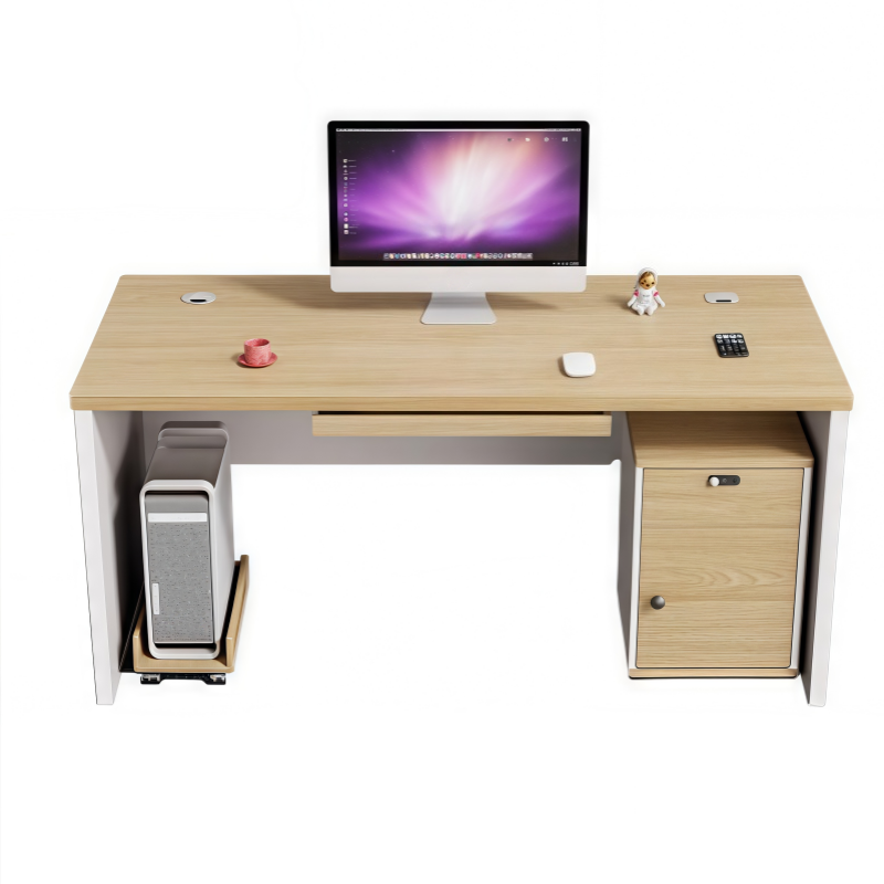 义尊 电脑桌+柜 1.6米 张高清大图