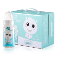 酷我 小亲星原味儿童奶嘴型乳酸菌酸奶饮品100g*20瓶礼盒装
