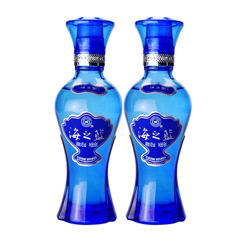 洋河蓝色经典海之蓝42度65ML绵柔型白酒小酒版收藏光瓶小酒单瓶装